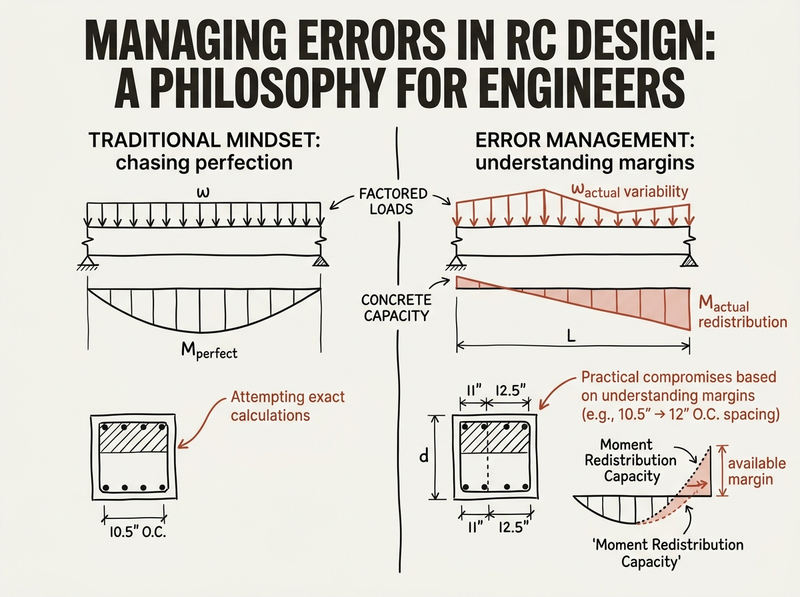 Managing Errors in Reinforced Concrete Design: A Philosophy for Engineers